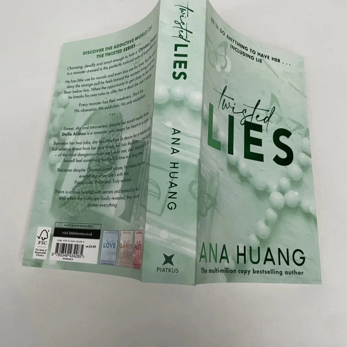 Imagem -03 - Twisted Lies Inglês Livro Ana Huang Livros Romance