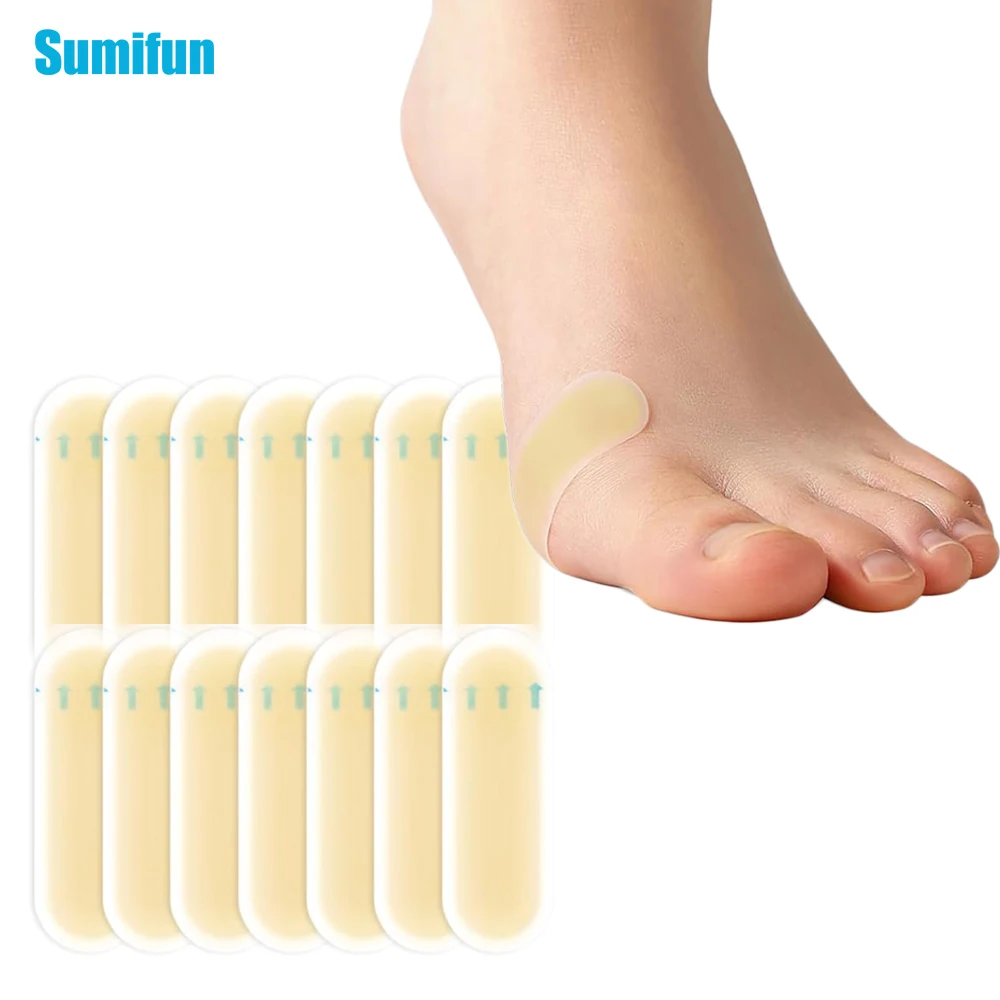 

10/20/30Pc Sumifun Foot Blister Care Patch Anti-Abrasion Feet Corn Removal Breathable Sticker Bunion Correct Pain Relief Plaster