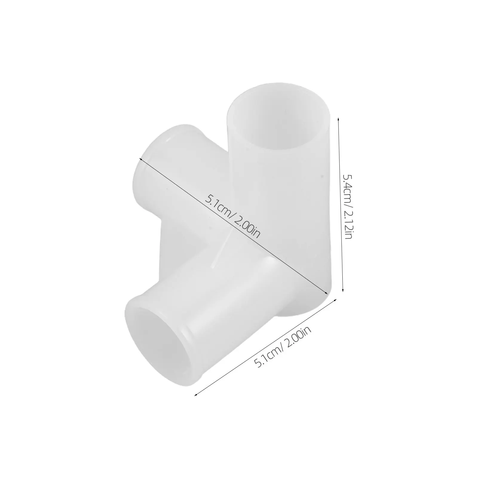 10pcs Cabinet Wardrobe Plastic Connector Rod Shoe Rack Connectors Closet Rod 3 Way Connector  Rod Joint Coupling Parts  20mm