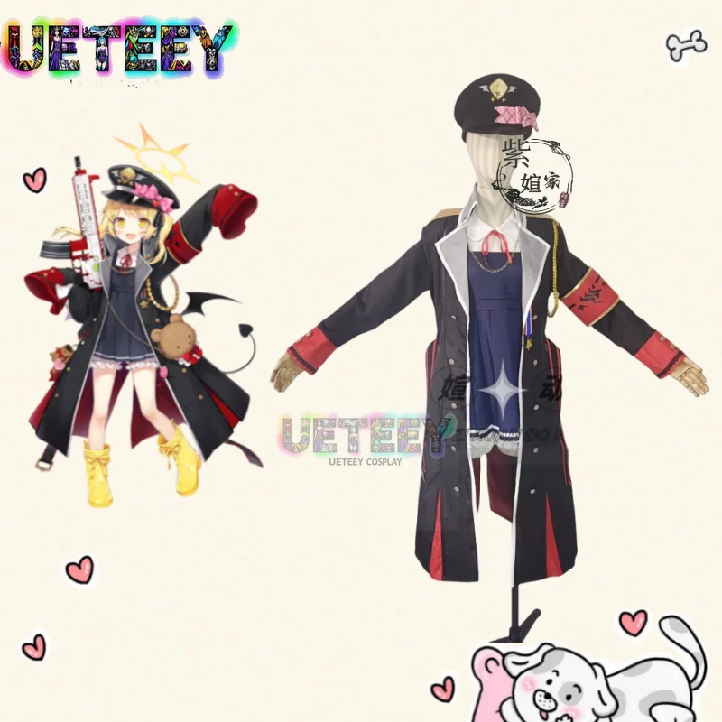 

Костюм для косплея UETEEY COS Blue Archive Ibuki, индивидуальный размер, костюм на Хэллоуин