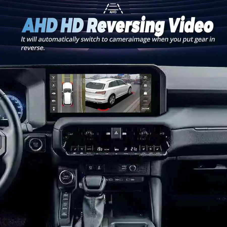 12.3” Car Radio Android 14 For Toyota Land Cruiser Prado 250 LC250 2024 Multimedia Video Player Stereo  GPS Navigation CarPlay
