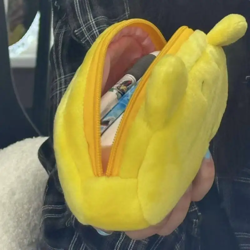 مقلمة ويني ذا بوه، منظم قرطاسية ذو سعة كبيرة لطلاب المدارس، حقيبة مكياج على شكل دب لطيف، حقيبة مستحضرات تجميل كبيرة الحجم #3