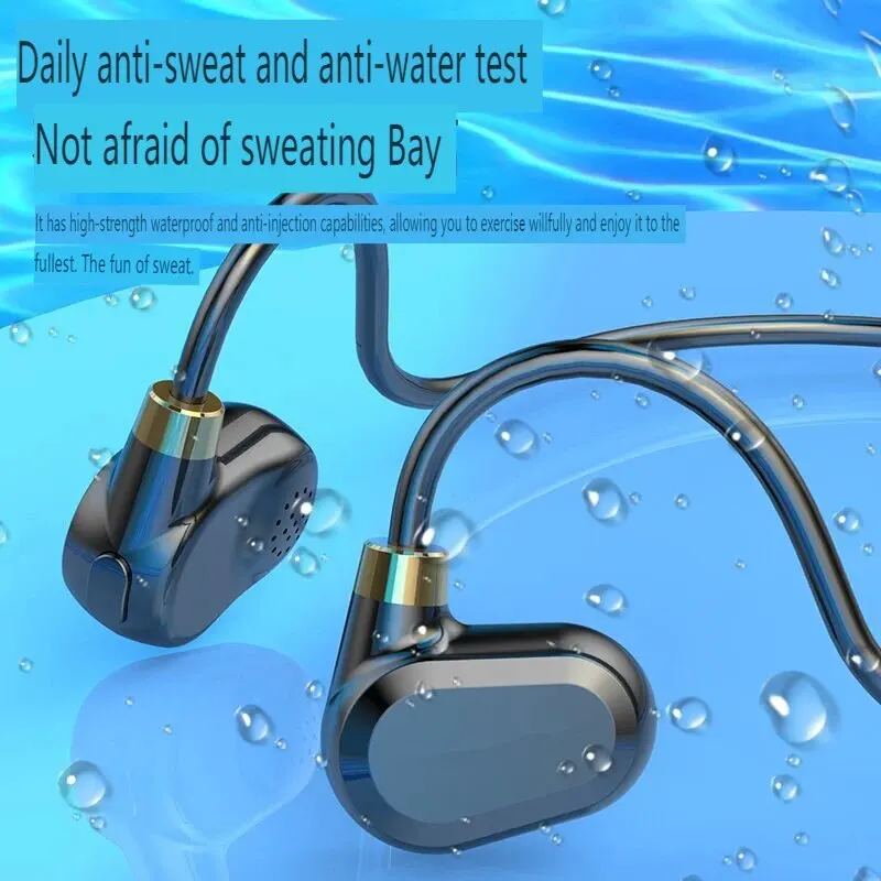 B16 야외 스포츠 헤드폰, 방수 스포츠 무선 헤드폰, 오픈 이어 스테레오 헤드폰, 달리기 및 운동 무선 헤드폰