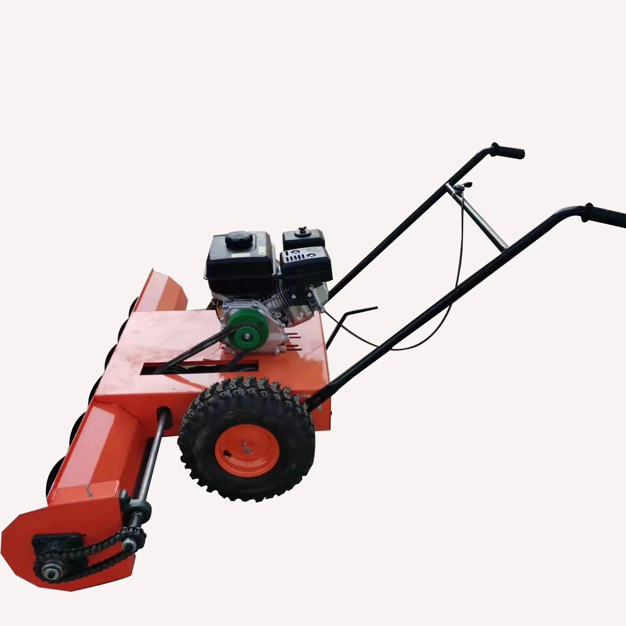 220V Engine and Gear Core Components Steel Hand Snowplow with 1-Year Warranty for Machinery Industries