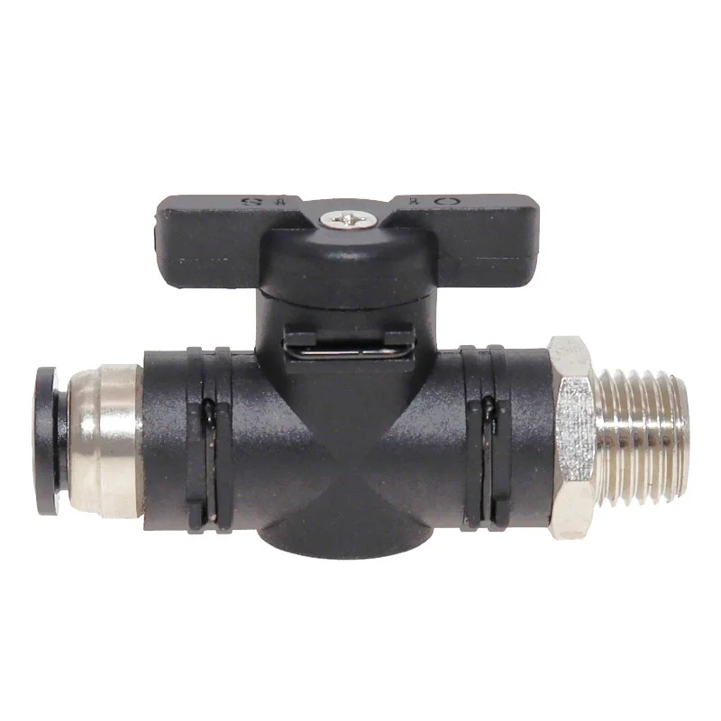 2026 Hot Sale Push-in Ball Valve Quick Connect Valve for BUC8-01 BUC-08