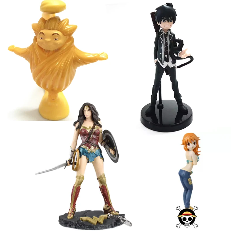 Okumura Rin Genuine Qingzhi Exorcist WonderWoman Q-version Characters Nami Sleeping God Sand Man Figures Collection Toy