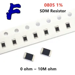 300Pcs 1% 0805 SMD Resistor 0R ~ 10M 1/8W 0 0.1 1 10 100 150 220 330 ohm 1K 2.2K 10K 100K 0R 1R 10R 100R 150R 220R 330R 1M 10M