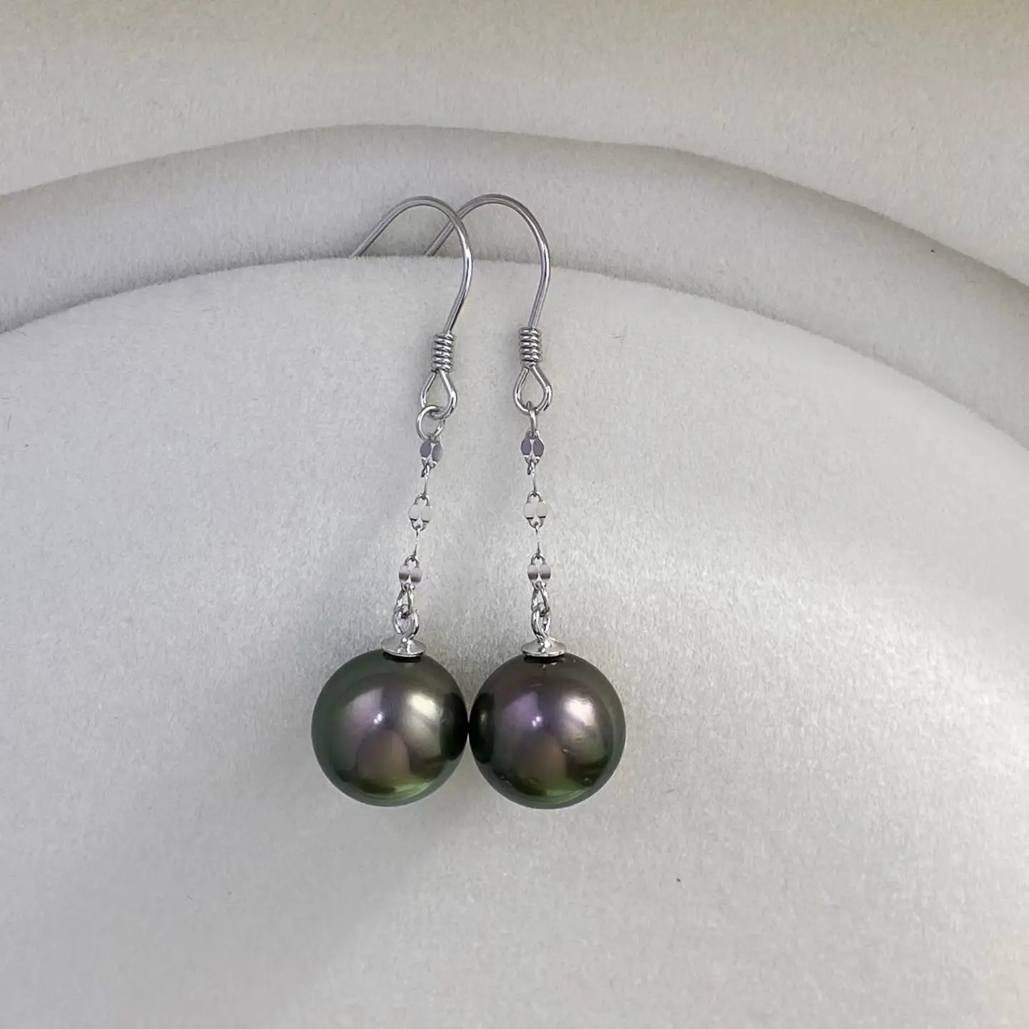 Wholesale S925 Sterling Silver Earrings Mount Findings Settings Base Mounting Parts Accessory for 8-11mm Pearls 10 pairs/lot