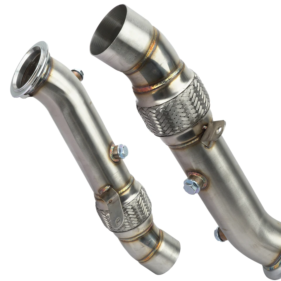 3inch N55 Downpipe for BMW 535i 640i 740i 740Li X5 X6 E70 E71 F10