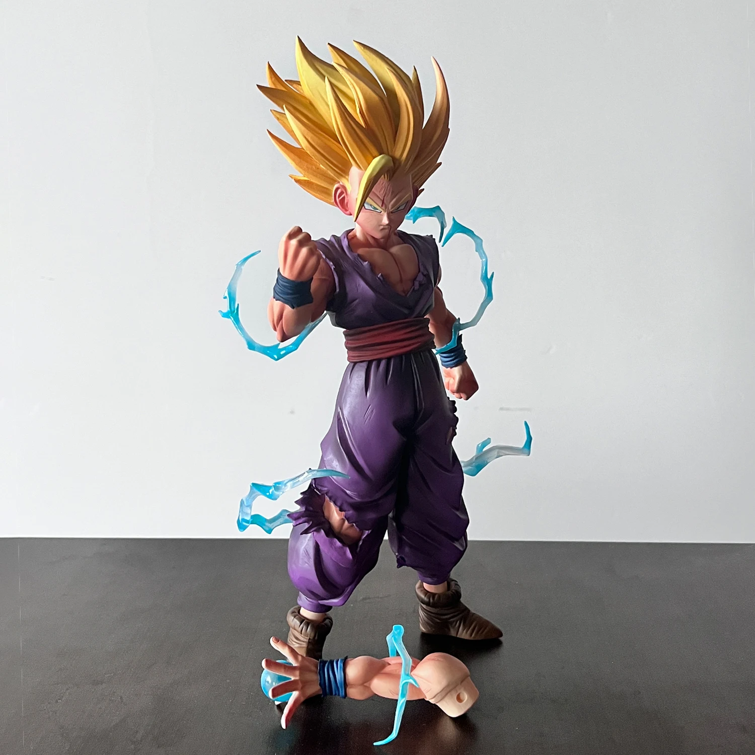 VF Statue Dragon Ball Z Son Gohan Figure Replace arms Gohan Super Saiyan 25.5cm/10.04inch Pvc Statue Collection Mode Toys Gifts - view 4