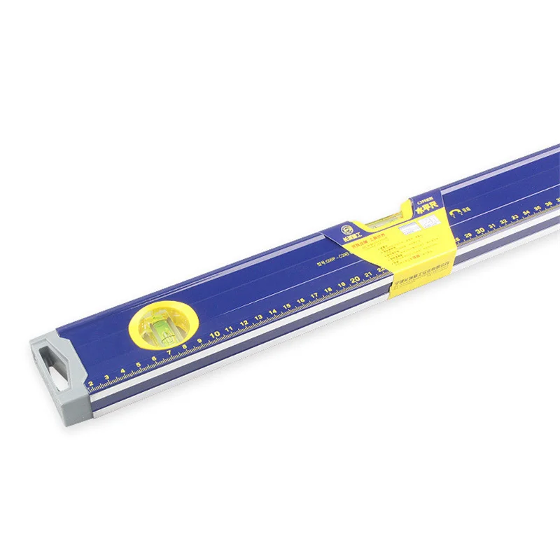 400MM/500MM Regla de nivel de burbuja magnética, regla de burbujas de equilibrio de alto rodamiento, inclinómetro de nivel de escala de ángulo Horizontal para decoración del hogar DIY