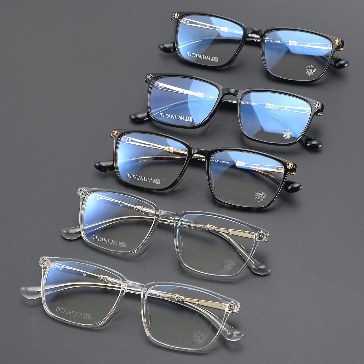  2025New Acetate Luxury Women's Square Glasses Frame Classic Fashion Men's Optics Business Prescription Computer Myopia Glasses