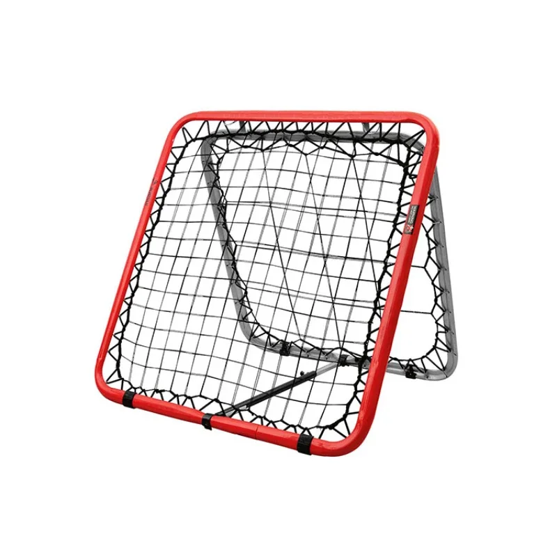 Football rebound target net adjustable kickback training