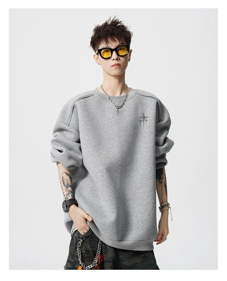 

Мужские толстовки без капюшона на молнии, подарок на праздник, день рождения, Рождество, День святого Валентина, специальная лимитированная серия, праздничные, уникальные, модные, персонализированные, для бойфренда