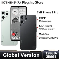 Global Version Nothing CMF Phone 2 Pro MediaTek Dimensity 7300 Pro 5G 5000 mAh 33W 6.77 AMOLED 120Hz Main Camera 50MP