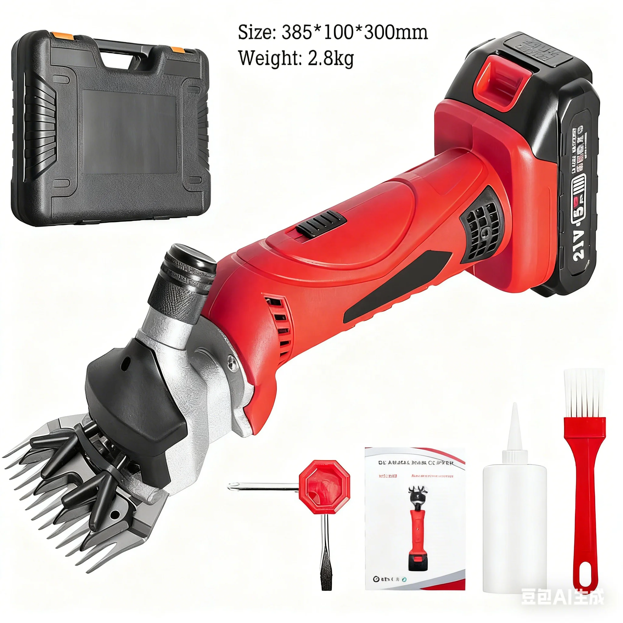 

220V Electric Sheep Clippers Wool Cutting Scissors Trimmer Shearing Machine for Sheep Hair