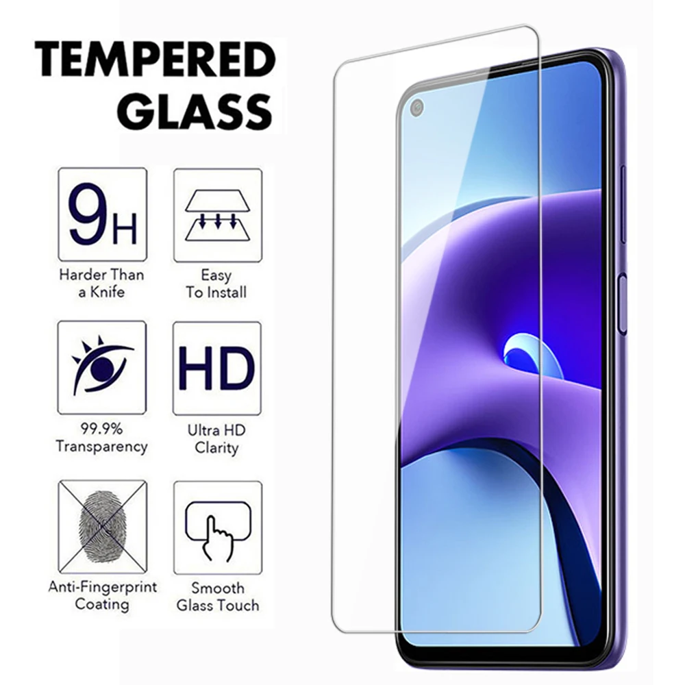 Full cover Tempered Glass For Xiaomi Redmi Note 8 9 Pro Max Screen Protector A1 A2plus 8A 8T 9A 9T 9C NFC Transparent Glass Film