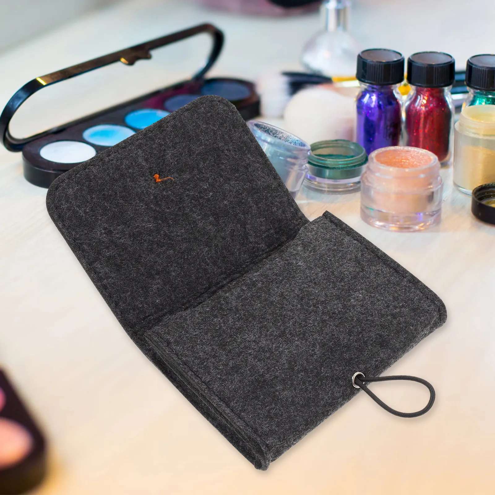 

2Pcs Essential Oil Bag Special Design Portable Storage Pouch Organizer for Essential Oil Bottles Nail Polish Travel Case