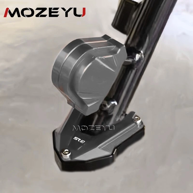 

For VOGE SR250GT SR 250GT SR3 SR 3 2023-2025 2026 CNC Kickstand Foot Side Stand Enlarger Pad Side Brace Assist Plate Motorcycle