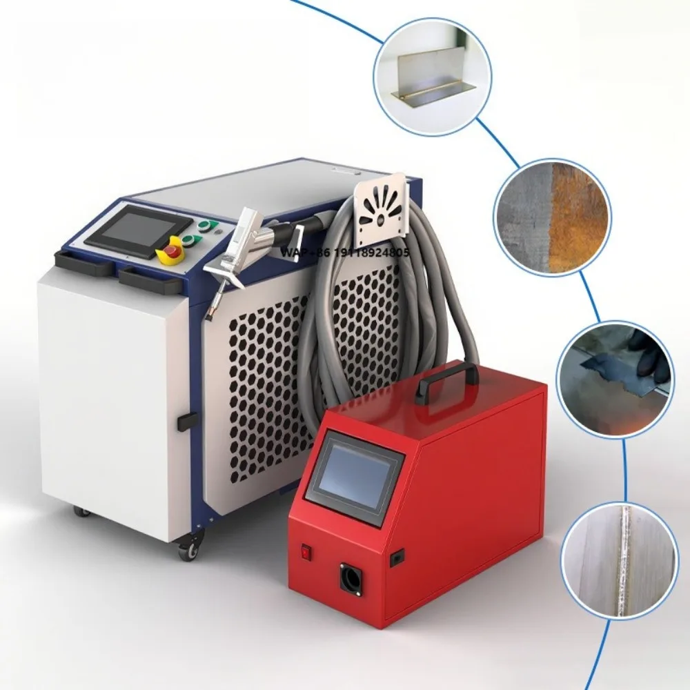 Best-Selling Multifunctional Welding Machine Compact Fiber Handheld for Stainless Steel Carbon Steel Aluminum