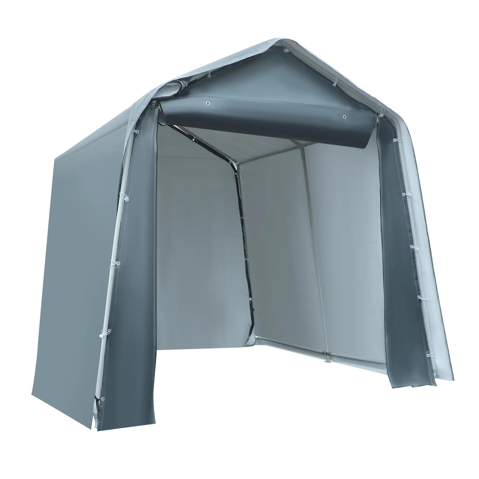 AliExpress NONE Outdoor Portable Waterproof Garage Tent, Tool Cart Storage Tent , Bike Tent, 2.4x2.4x2.4m , 5.7㎡ for Storing Bicycles, Motorcycles, and Small Trucks