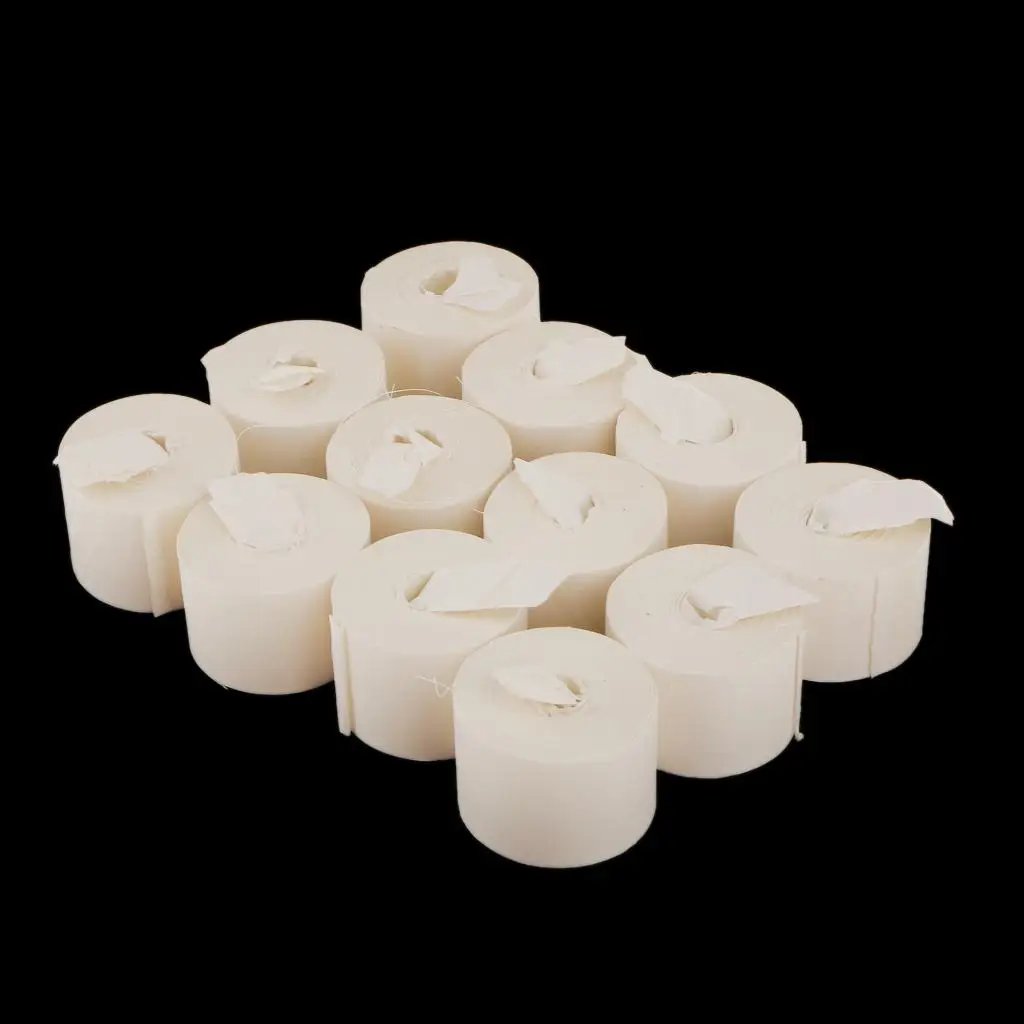 12 Rollers White Mouth Paper for Tricks Show Magician Props