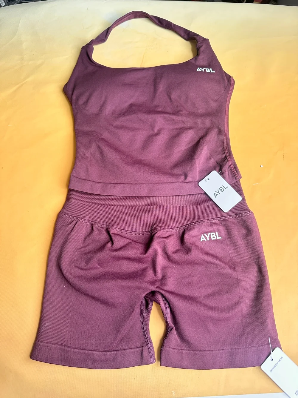 AYBL Marken Nahtlose Po-Formende Mode-Shorts, Trägerloses Sport-BH-Set Feuchtigkeitsableitende Sportunterwäsche & Damen Yoga-Bekleidung – Detail 18
