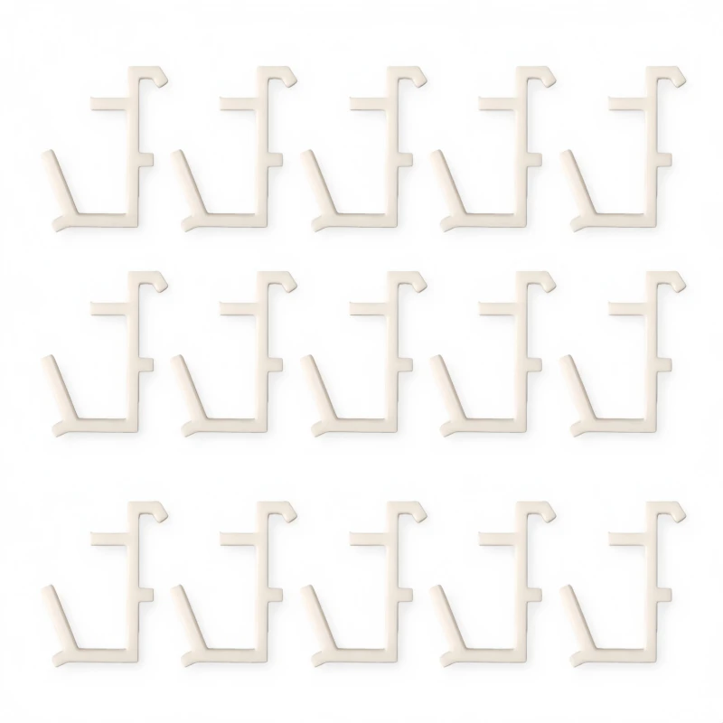 15PCS hook plate spool holders hook 45 ° upward sloping design Sewing thread storage rack for textile and embroidery enthusiast
