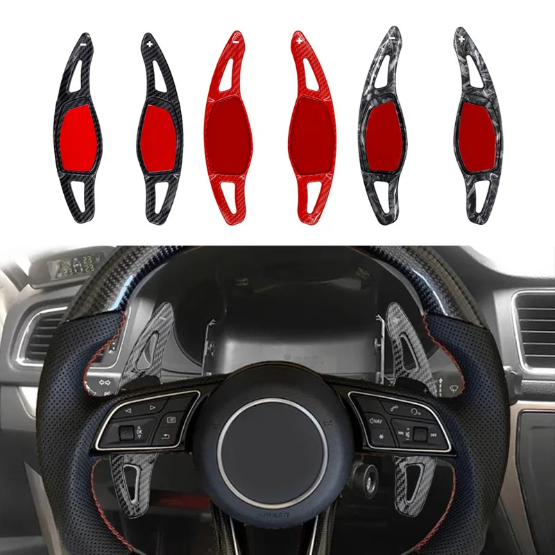 For Audi RS3/RS4/RS5/6/7/8/TT/RS steering wheel shift paddle modification