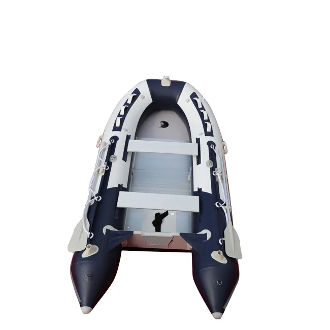 

6-Person Aluminum Floor Inflatable Pontoon Tender Yacht 360cm Sport Fishing Boat With Optional OUTBOARD PVC CN;SHN Sale