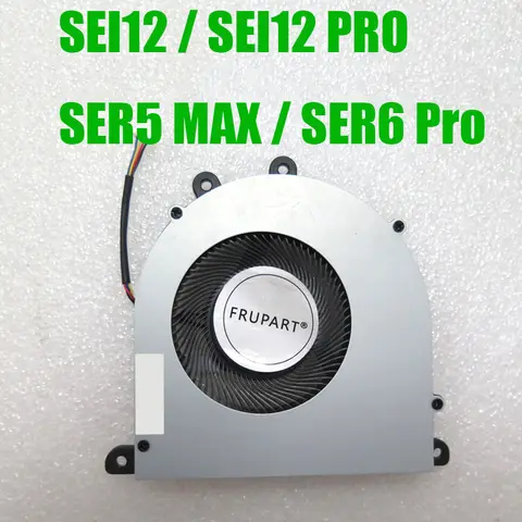For Beelink SEi SEI12 / SEI12 PRO / SER SER5 MAX / SER6 Pro Mini PC CPU Fan DC5V 0.40A New