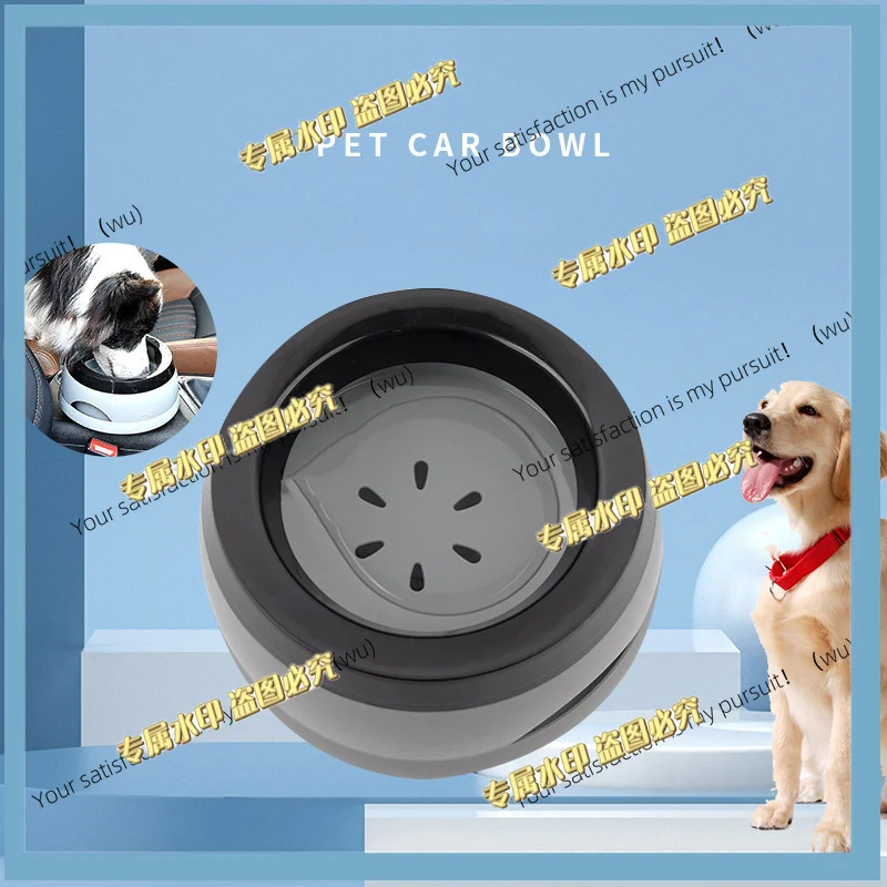 Plastic portable, pet drinking water feeder
