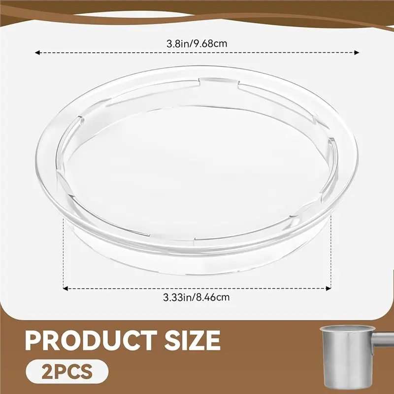 A52Q-For Keurig K-Café Milchaufschäumer-Ersatzdeckel-Dichtungsabdeckung, 2-teiliges Set für Keurig-Kaffeemaschinen – Detail 6
