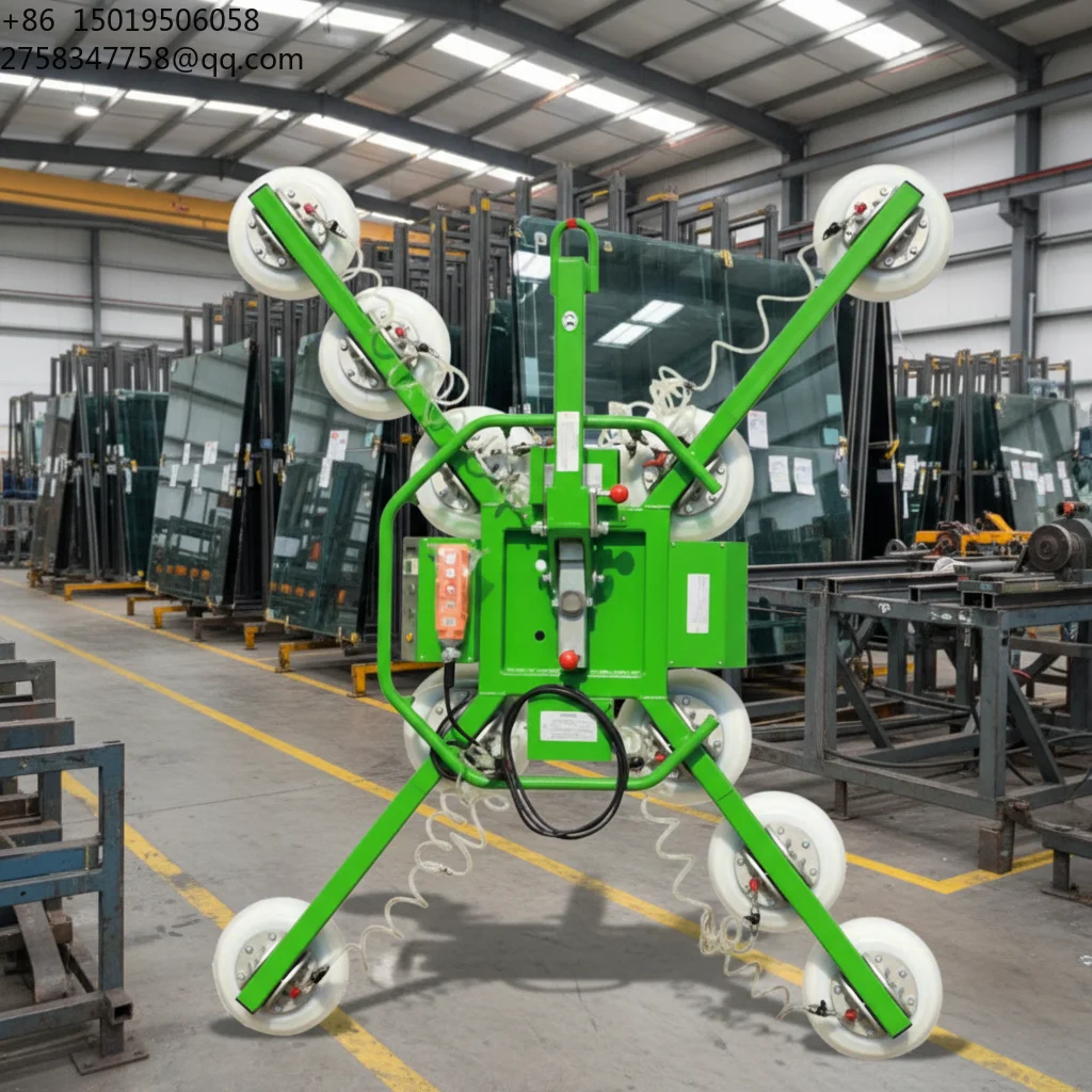 Vacuum Suction Cup Lifter - 400kg 600kg 800kg 1200kg Construction Glass
