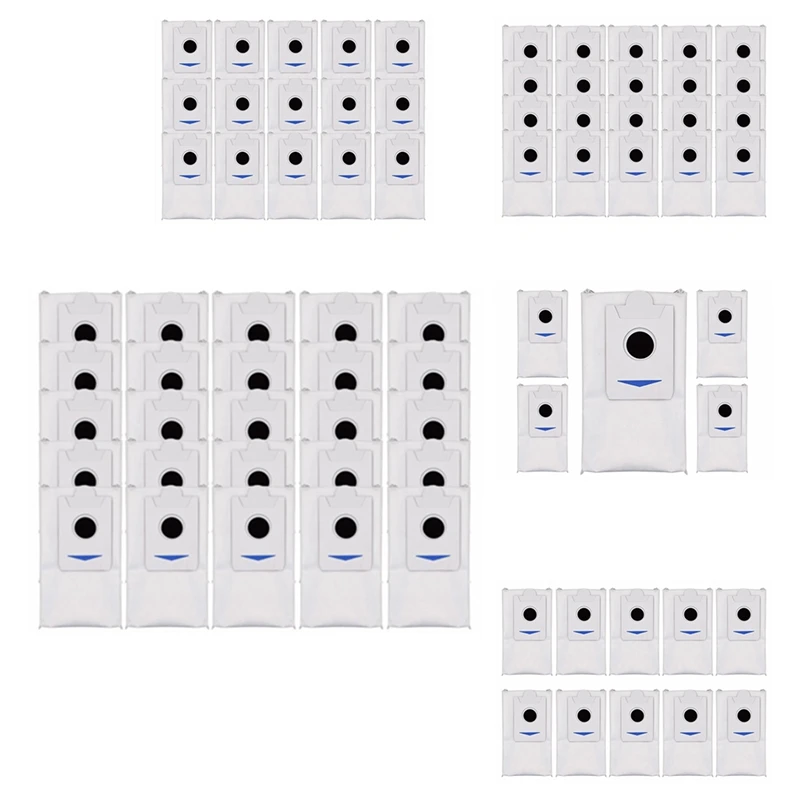 10 قطعة لـ Ecovacs Deebot X2 X2pro روبوت المكانس غير المنسوجة كيس لجميع الغبار من القماش