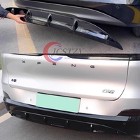 Car Styling Rear Bumper Surround Guard Cover Spoiler Plate Protector Decoration Accessories Exterior Sticker For Xpeng G6 2023 +