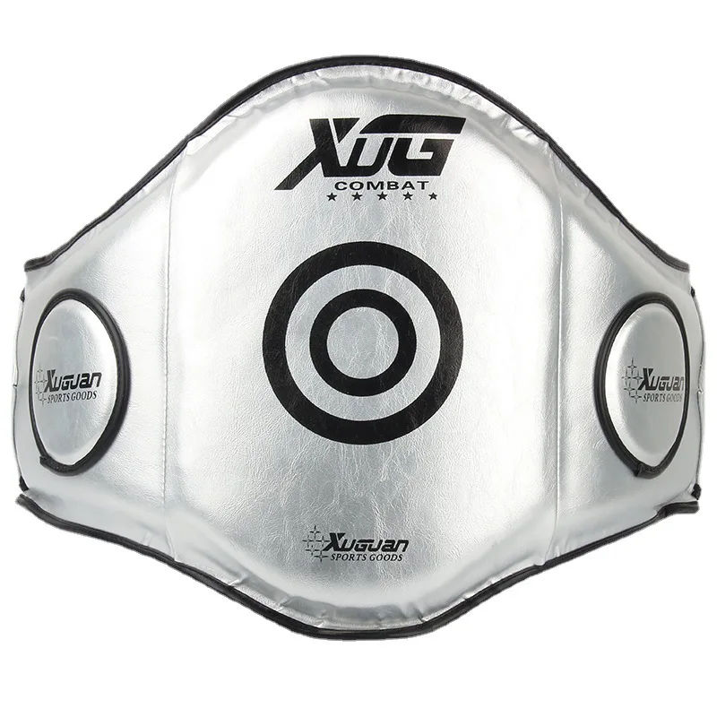 New Boxing Kicking Waist Belt Taekwondo Boxing Training Belly Shield Target Muay Thai MMA Sparring Waist Belly Protector