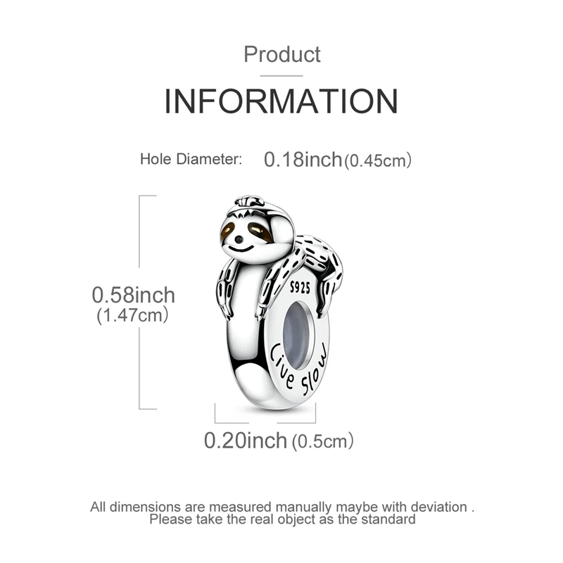 925 Sterling Silber Rosa Zirkonium Silikon-Verschluss Clip Charms Perle Passend für Original-Armband Schmuck – Detail 8