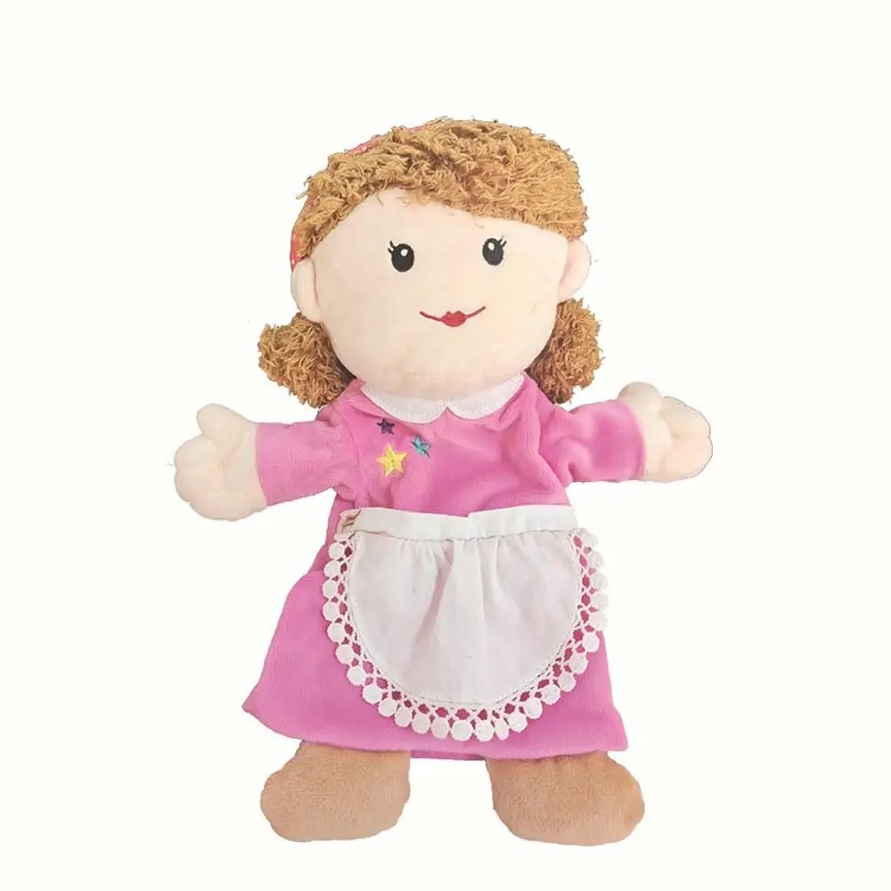 Pai mãe travesseiro brinquedos educativos playhouse fantoche brinquedo de pelúcia família fantoche mão boneca fantoche de pelúcia brinquedos de pelúcia