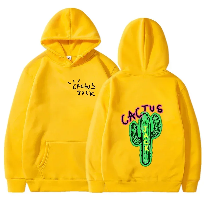 New Luxury Cactus Jack Hip Hop felpa con cappuccio Travis 2024 Hip Hop Cotton Streetwear Top da uomo