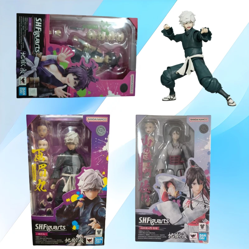 

Оригинальная аниме-фигурка Bandai S.H.Figuarts Hell Gabimaru, готовая модель, игрушка в подарок для детей