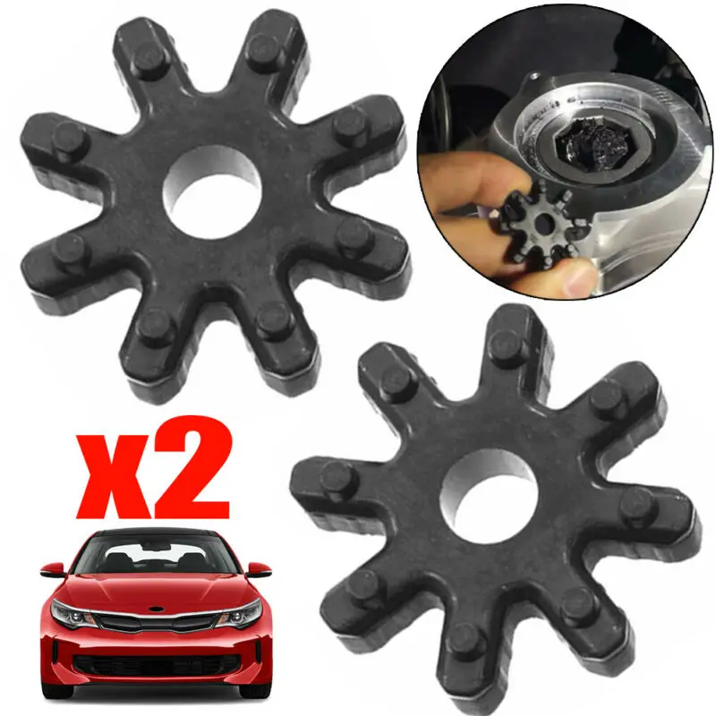Acoplador de columna de dirección Flexible, 2 piezas, para Hyundai I30 FD 2007-2012, 108J2219, 56315-2K000-FFF, 563152K000FFF