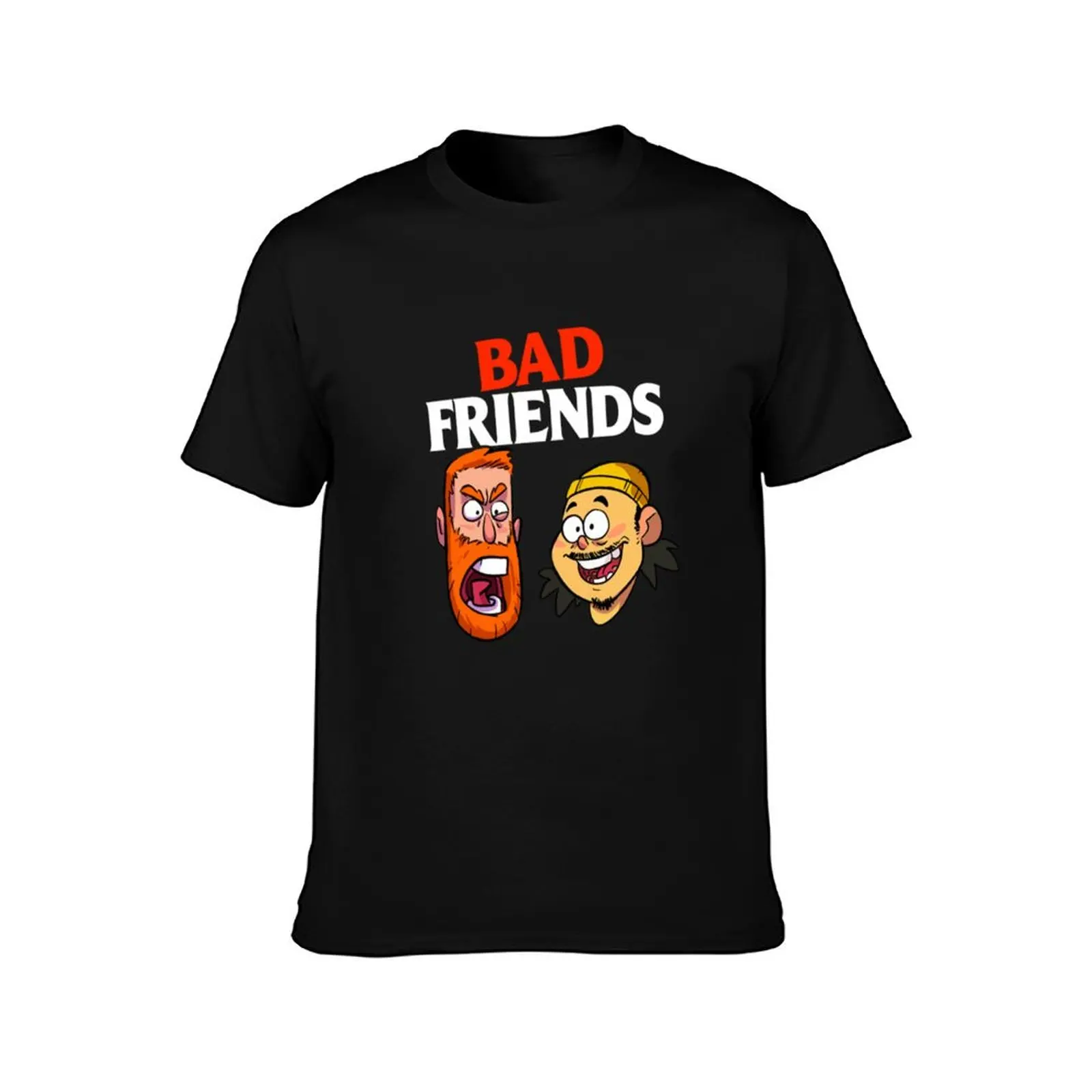 Bad Friends Podcast Merch T-Shirt Casual Everyday Short Sleeve T-Shirt