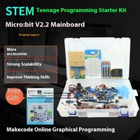 Microbit v2 Development Board Kit BBC microbit Robot Python Coding Expansion Board programming kit electronic kit