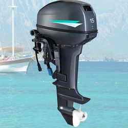 E15 Electric Outboard Engine 15HP Water Cooling 72V 11KW Tiller Control Lower Noise No Emission Trolling Motor for Fishing