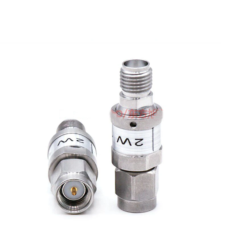 無線周波数同軸固定ステンレス鋼2wアッテネータ、sma-jk、1-3-5-6-10-15-20-30db、6ghz
