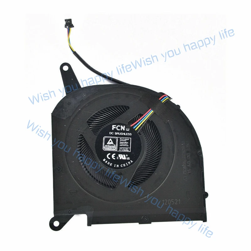 L... For Gigabyte Aorus 15P 17G XC XB RX7G 4 Wires DC 12V CPU GPU Cooling Fan