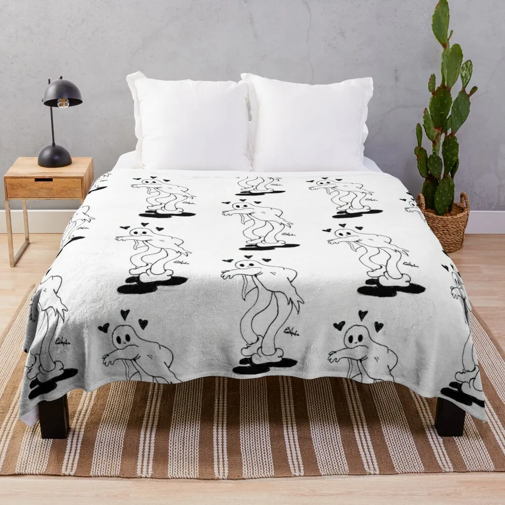 

Ghostemane Throw Blanket Faux Fur Soft Warm Blanket for Bed