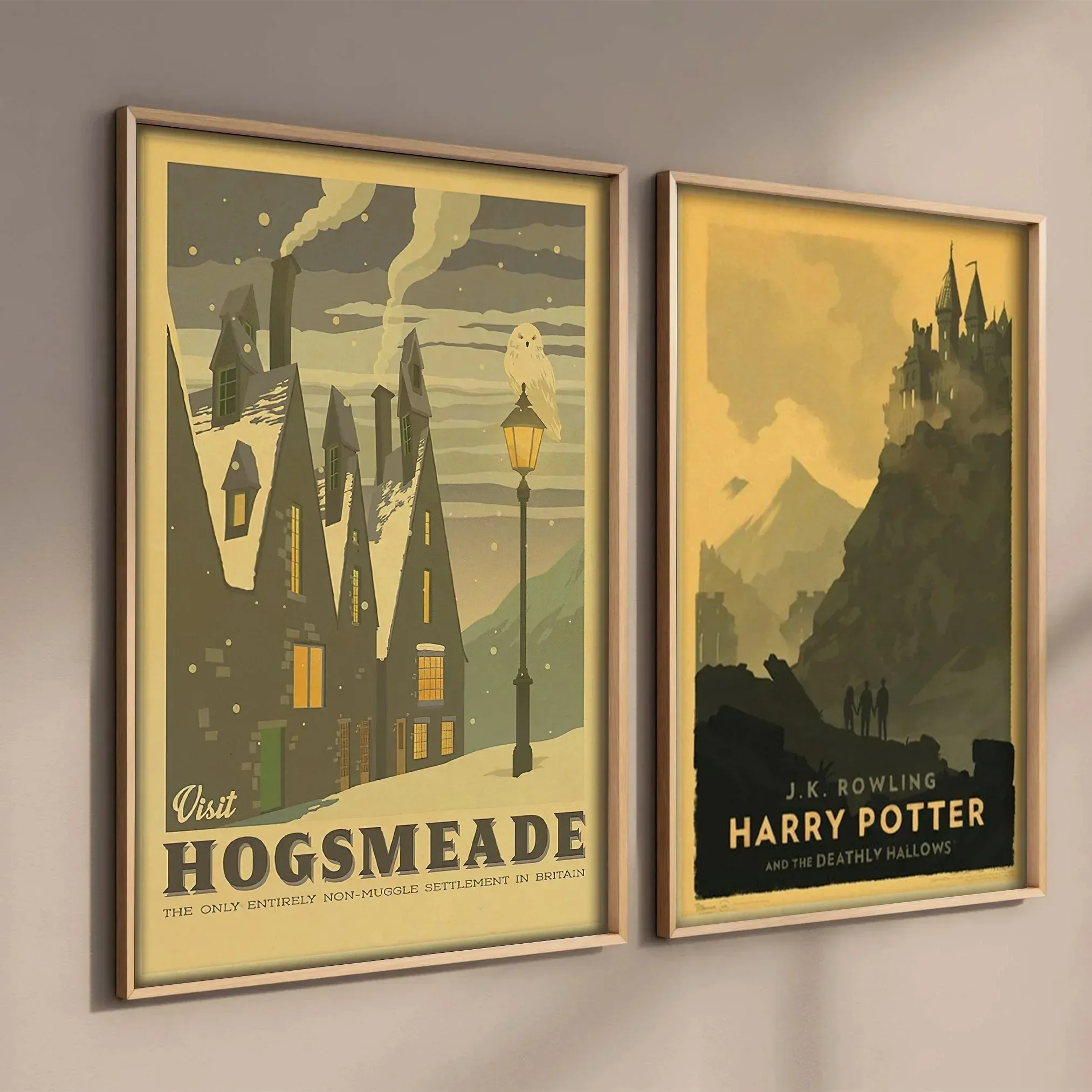 Movie Poster Old High Magic School Style Home Wall Decor Art Quality Print Room Hanging Painting Canvas Room Decor Aesthetic