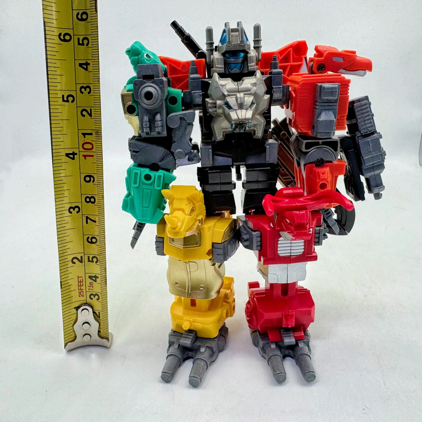 TENGYANG Mechanische Beest Robot Transformatie 16 CM 5 IN 1 Predacons Predaking Action Figure Kind Gift Op Voorraad